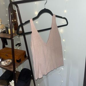 BRANDY MELVILLE Knit Crop Tank S